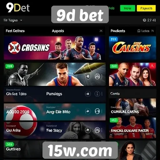 Explorando os jogos populares no 9d bet